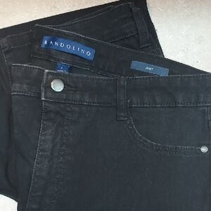 Bandolino Black Amy Skinny Jeans